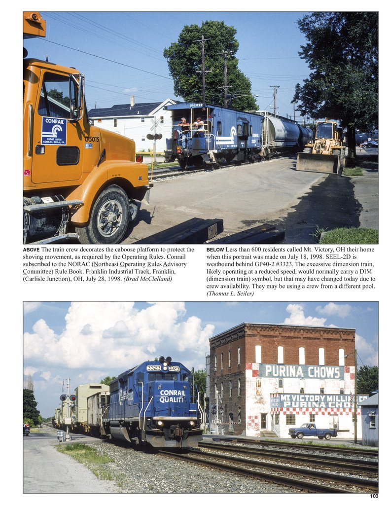 Morning Sun Books 1726 Penn Central in the Conrail Era Volume 5: 1995-1999