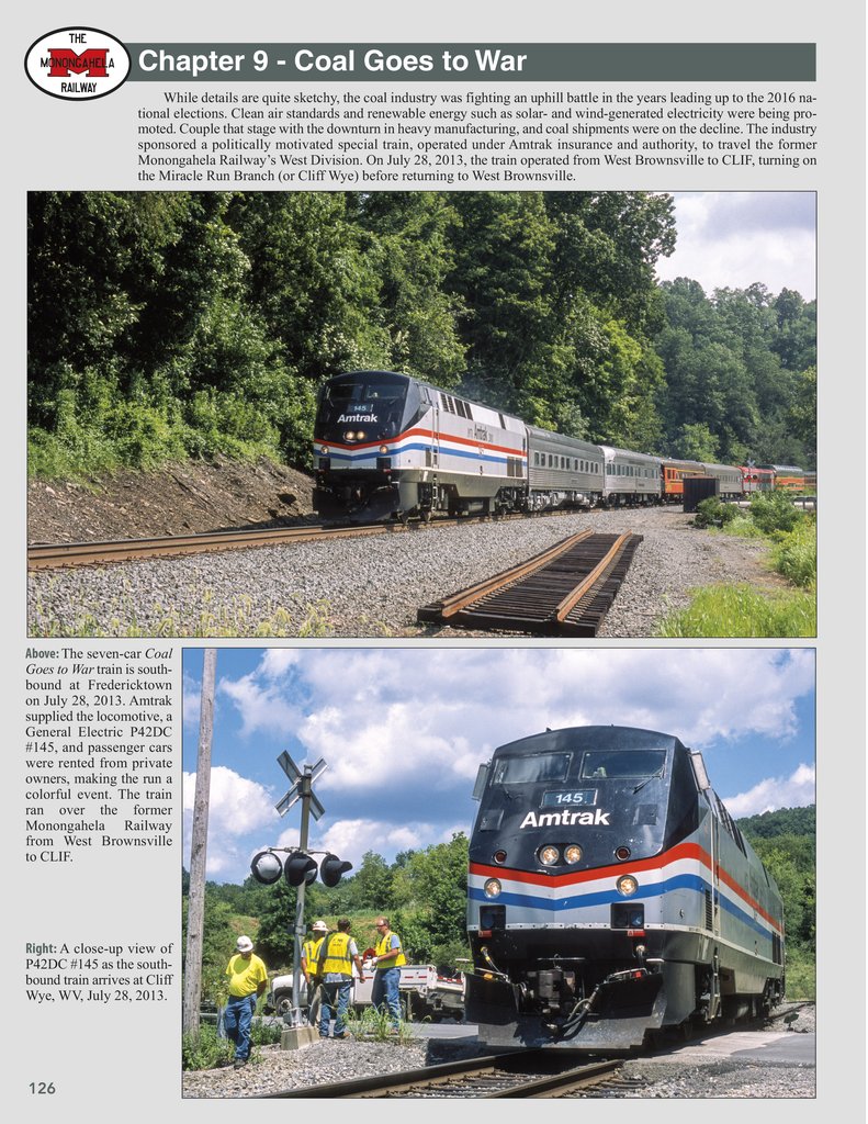 Morning Sun Books 1725 The Monongahela Railway In Color Volume 3: The Conrail & NS Era