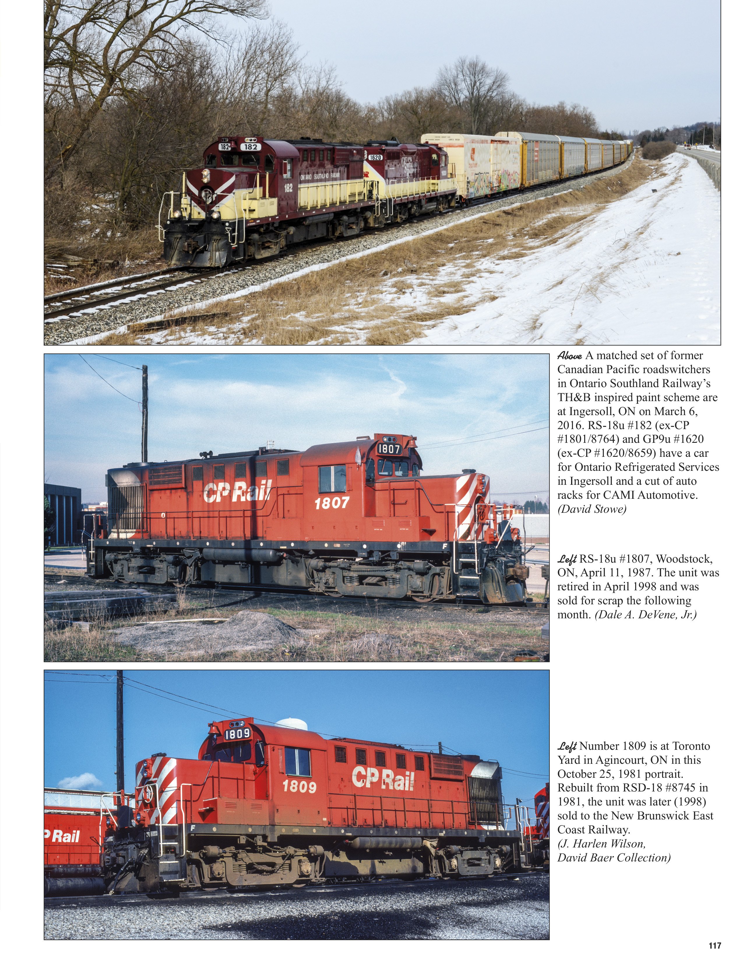Morning Sun Books 1728 Canadian Pacific Power In Color Volume 2: First Generation Roadswitchers