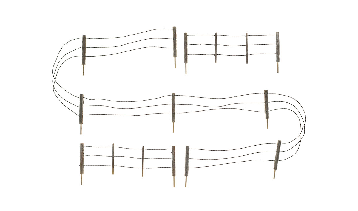 Woodland Scenics HO A2980 Barbed Wire Fence