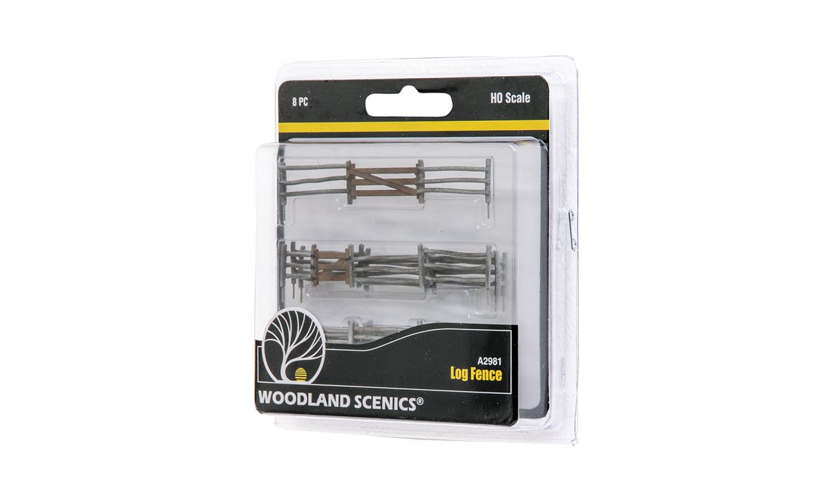 Woodland Scenics A2981 HO Log Fence