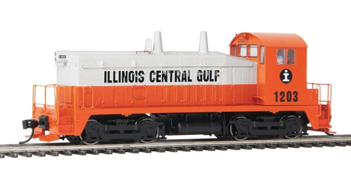 Walthers Mainline HO 910-10658 EMD SW7 Locomotive DCC Ready Illinois Central Gulf ICG #1203