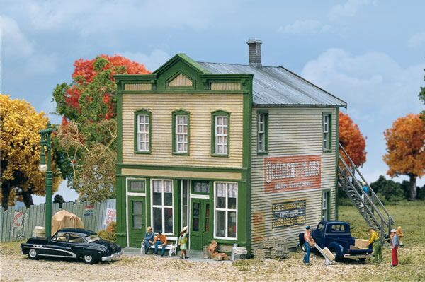 Walthers Cornerstone HO 933-3650 River Road Mercantile - Kit