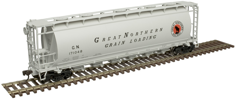 Atlas Master HO 20005780 ACF 6-Bay Covered Hopper Great Northern ‘Grain Loading’ GN #171048