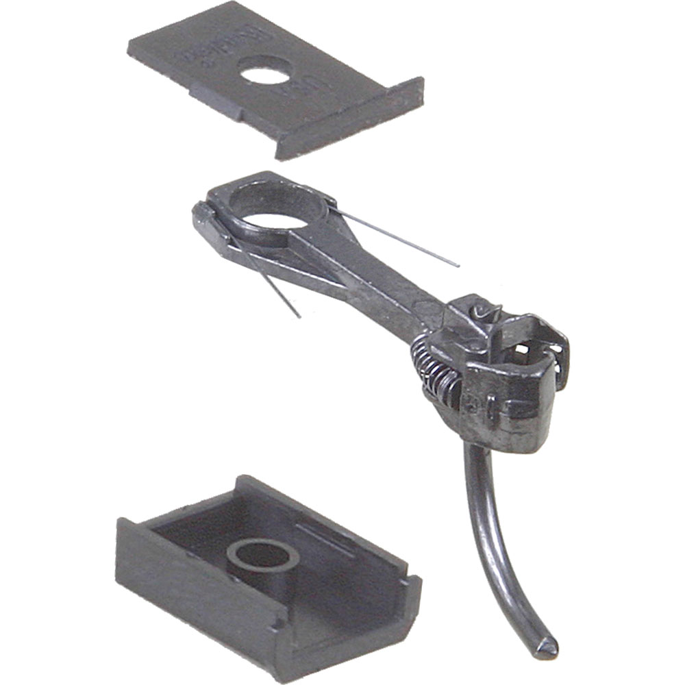 Kadee HO #156 'Scale' Whisker Metal Couplers with Draft Gear boxes Long 25/64" Centerset Shank - 2 Pair