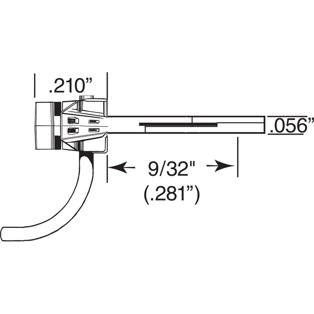 Kadee HO #158-25 Bulk Pack #158 'Scale' Whisker Metal Couplers without Draft Gear boxes Medium 9/32" Centerset Shank - 25 Pair