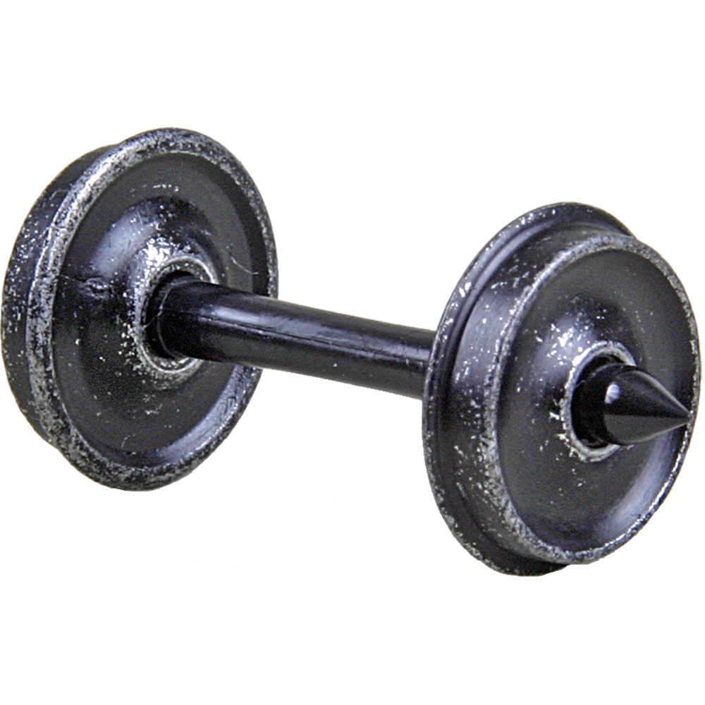 Kadee HO #530 33 inch Diameter Smooth Back Metal Code 88 Semi-Scale Wheelsets Freight and Passenger - 12 Sets