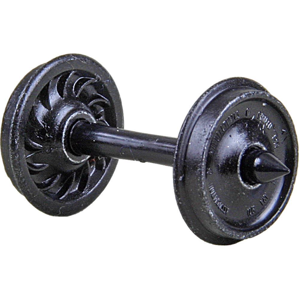 Kadee HO #531 36 inch Diameter Ribbed Back Metal Code 88 Semi-Scale Wheelsets Freight and Passenger - 12 Sets