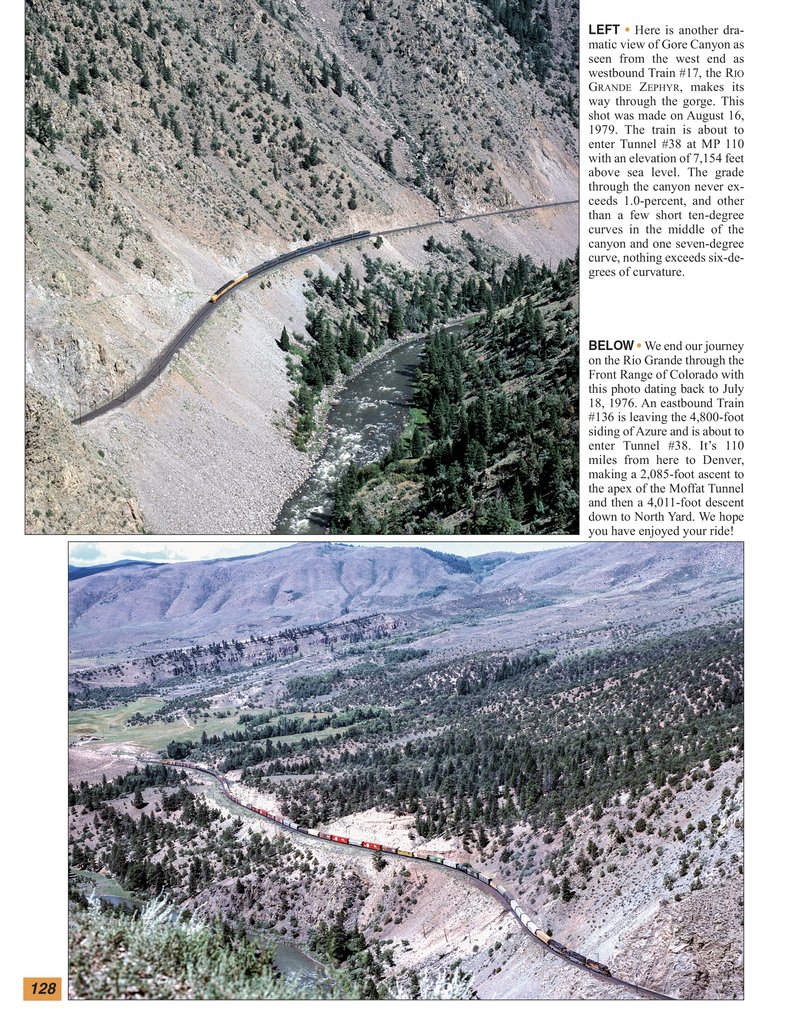 Morning Sun Books 1732 Rio Grande In Color Volume 7: Front Range