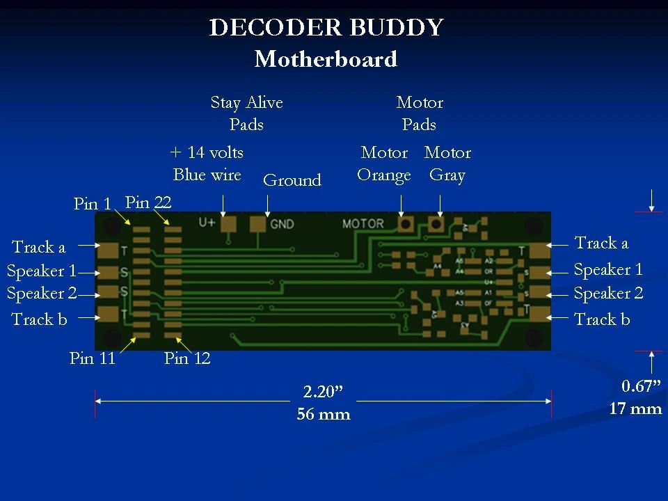 Nixtrainz NTZ4 HO Decoder Buddy 8 Output 1K - 1 per Pack