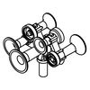 Athearn HO ATH02045 Horn - Nathan M5R24 Pack of 3