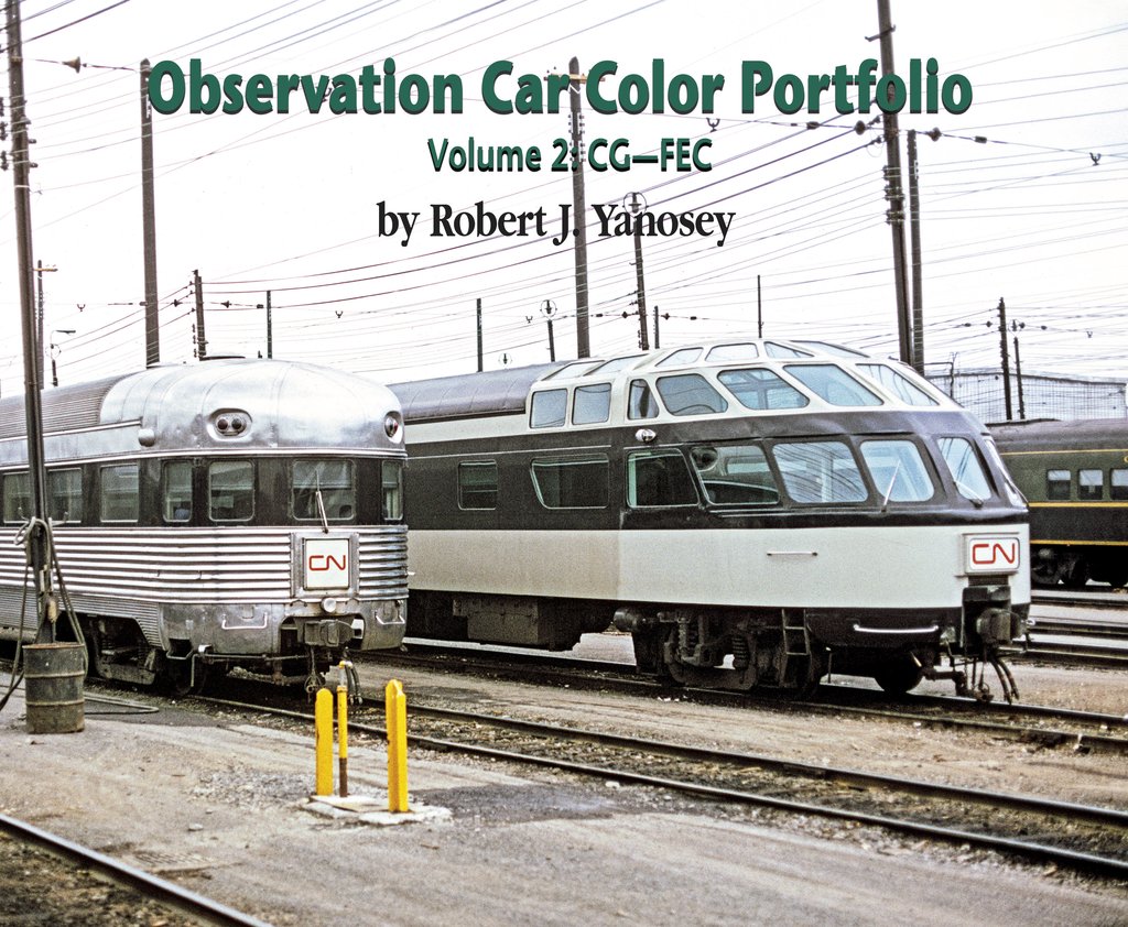 Morning Sun Books 'Soft Cover' 7774 Observation Car Color Portfolio Volume 2: CG-FEC