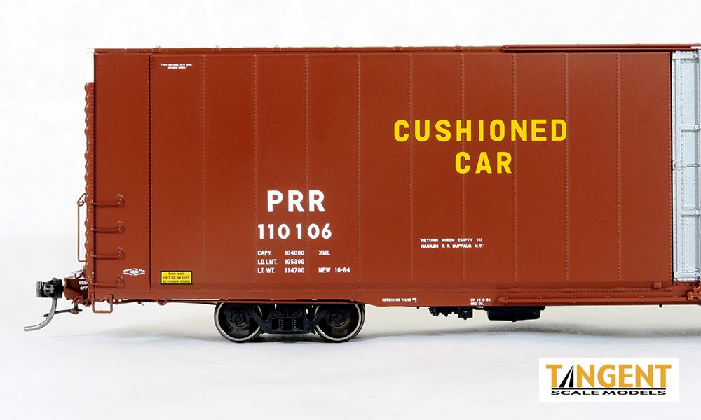 Tangent Scale Models HO 25032-01 Greenville 86' Double Plug Door Box Car 'Delivery 1964' Pennsylvania Railroad PRR #110023