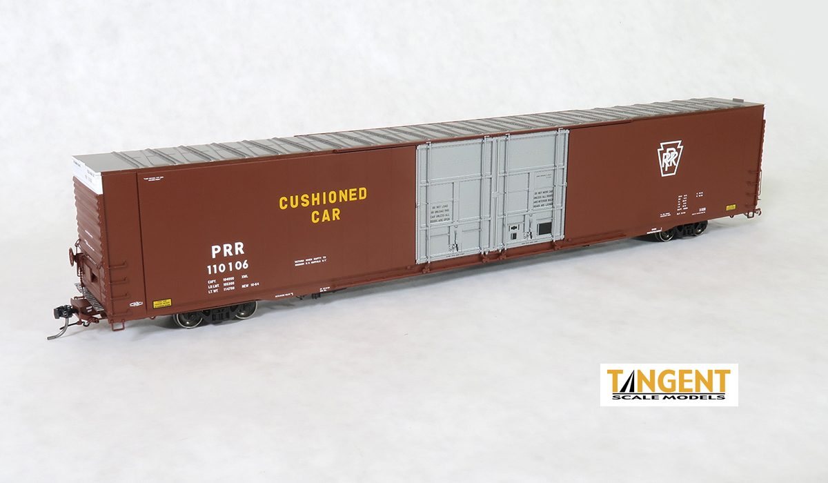 Tangent Scale Models HO 25032-04 Greenville 86' Double Plug Door Box Car 'Delivery 1964' Pennsylvania Railroad PRR #110095