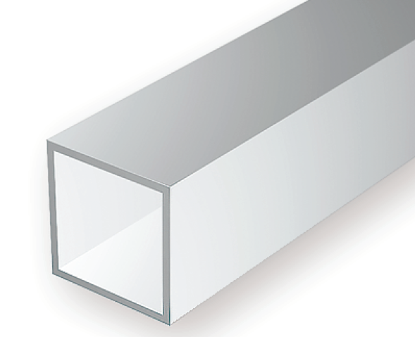 Evergreen Scale Models 255 - .312” Styrene Square Tubing – 2 pieces