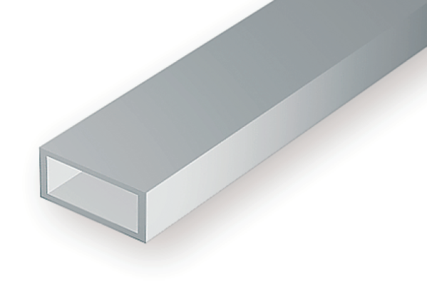 Evergreen Scale Models 258 - .188" X .312" Styrene Rectangular Tubing - 2 pieces