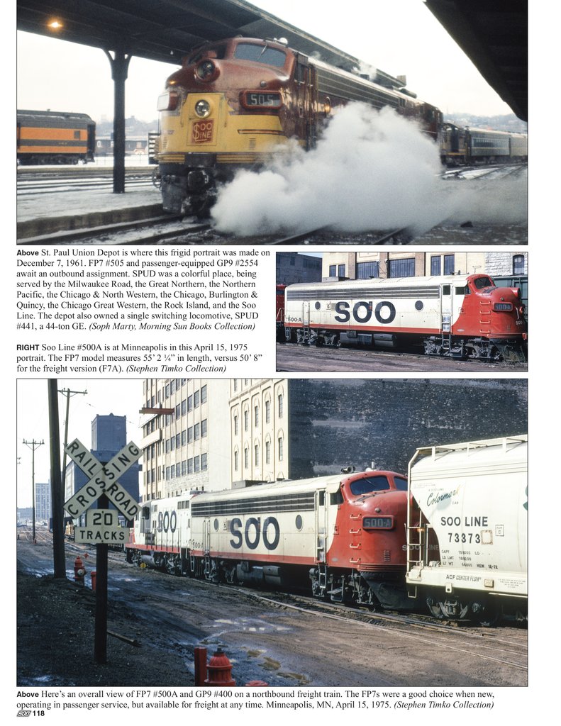 Morning Sun Books 1736 Soo Line Power In Color Volume 1: Switchers & Covered Wagons