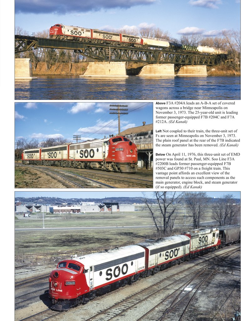 Morning Sun Books 1736 Soo Line Power In Color Volume 1: Switchers & Covered Wagons