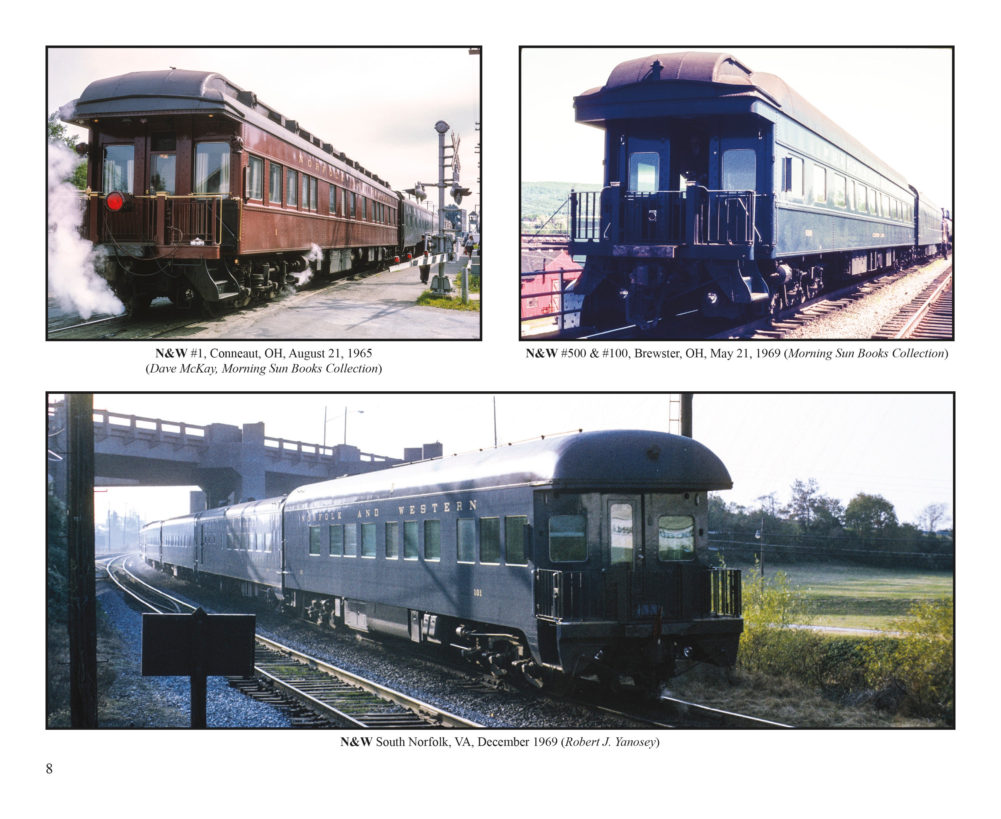 Morning Sun Books 'Soft Cover' 7790 Observation Car Color Portfolio Volume 4: N&W-RI
