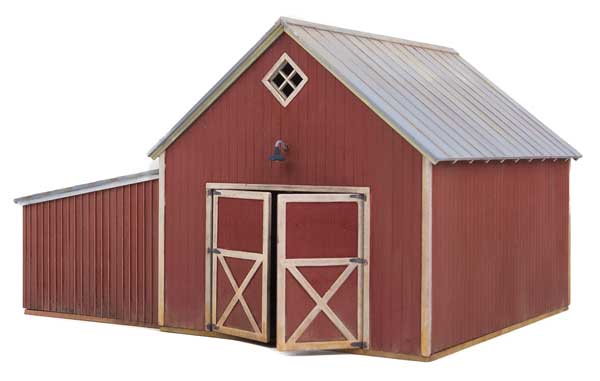 Walthers Cornerstone HO 933-3346 Chicken Coop & Sheds - Kit