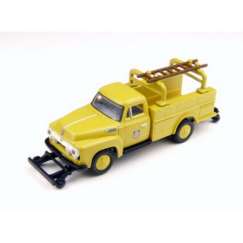 Classic Metal Works Mini Metals HO CMW30211 '54 Ford F-350 Utility Truck Hi-Rail Union Pacific RR