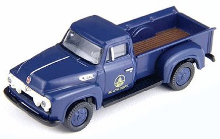 Classic Metal Works Mini Metals HO CMW30234 '54 Ford F-350 Pick-Up Truck Baltimore & Ohio RR