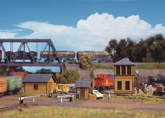 Walthers Cornerstone N 933-3852 Trackside Structure Set - Kit