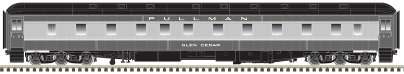 Atlas HO 20005109 Pullman 6-3 Sleeper Car Santa Fe 'Glen Devon'