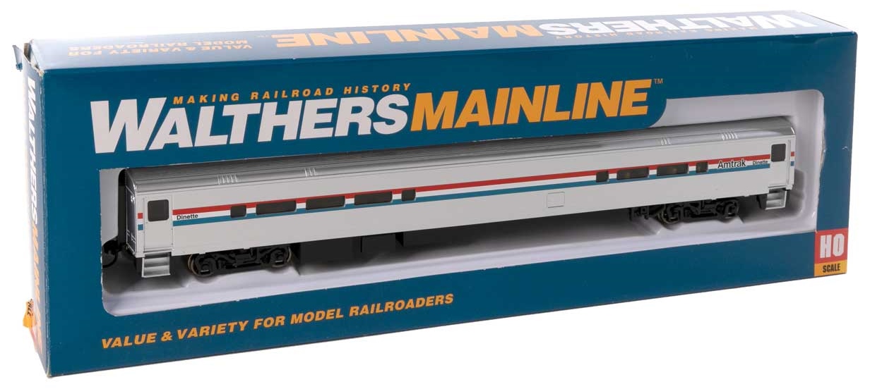 Walthers Mainline HO 910-31050 85' Horizon Fleet Cafe/Club Food Service Car Amtrak Phase III