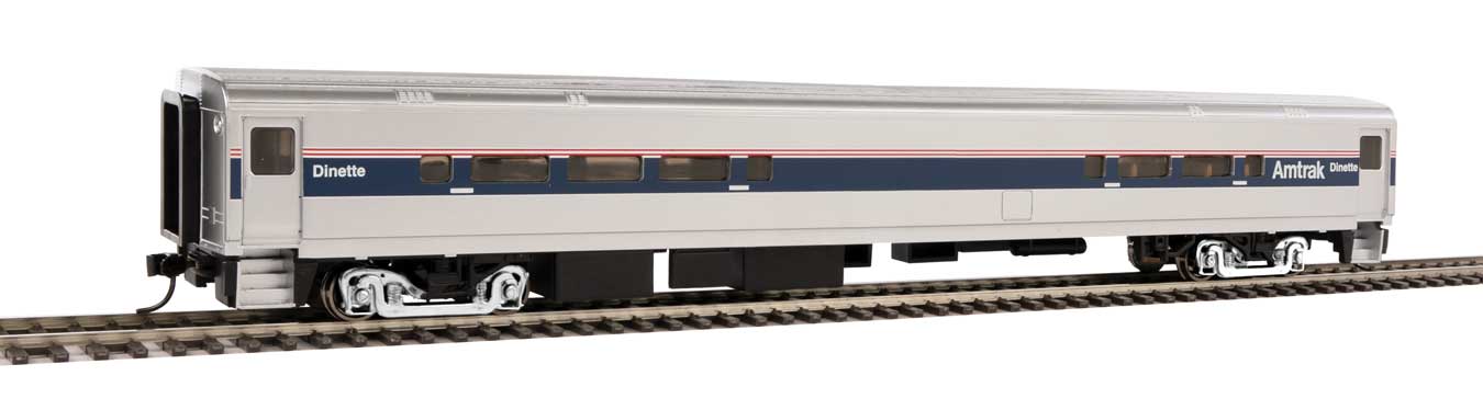 Walthers Mainline HO 910-31051 85' Horizon Fleet Cafe/Club Food Service Car Amtrak Phase IV