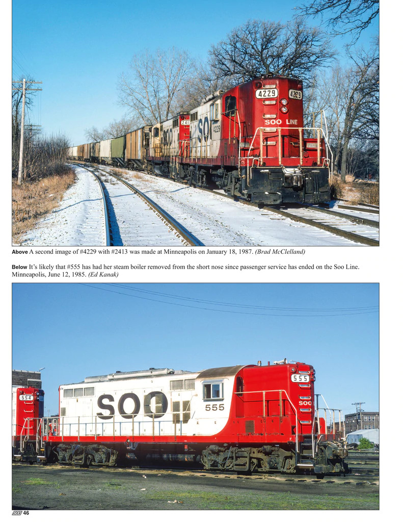 Morning Sun Books 1744 Soo Line Power In Color Volume 2: Early Roadswitchers 1945-1965 'RS-1s to GP35s'