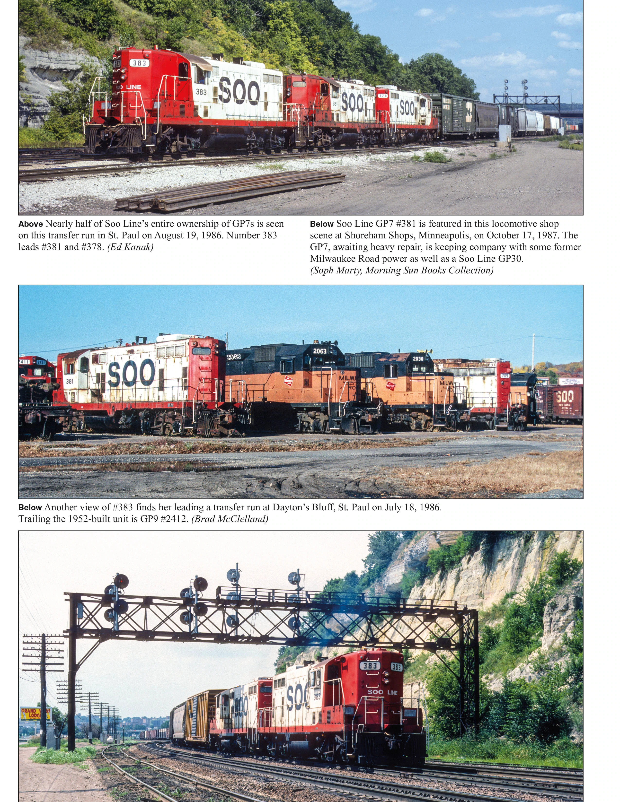 Morning Sun Books 1744 Soo Line Power In Color Volume 2: Early Roadswitchers 1945-1965 ‘RS-1s to GP35s’