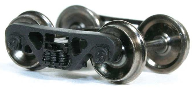 Atlas N BLMA 9005 ASF Ride Control 100-Ton Trucks with 36" Metal Wheels 1-Pair