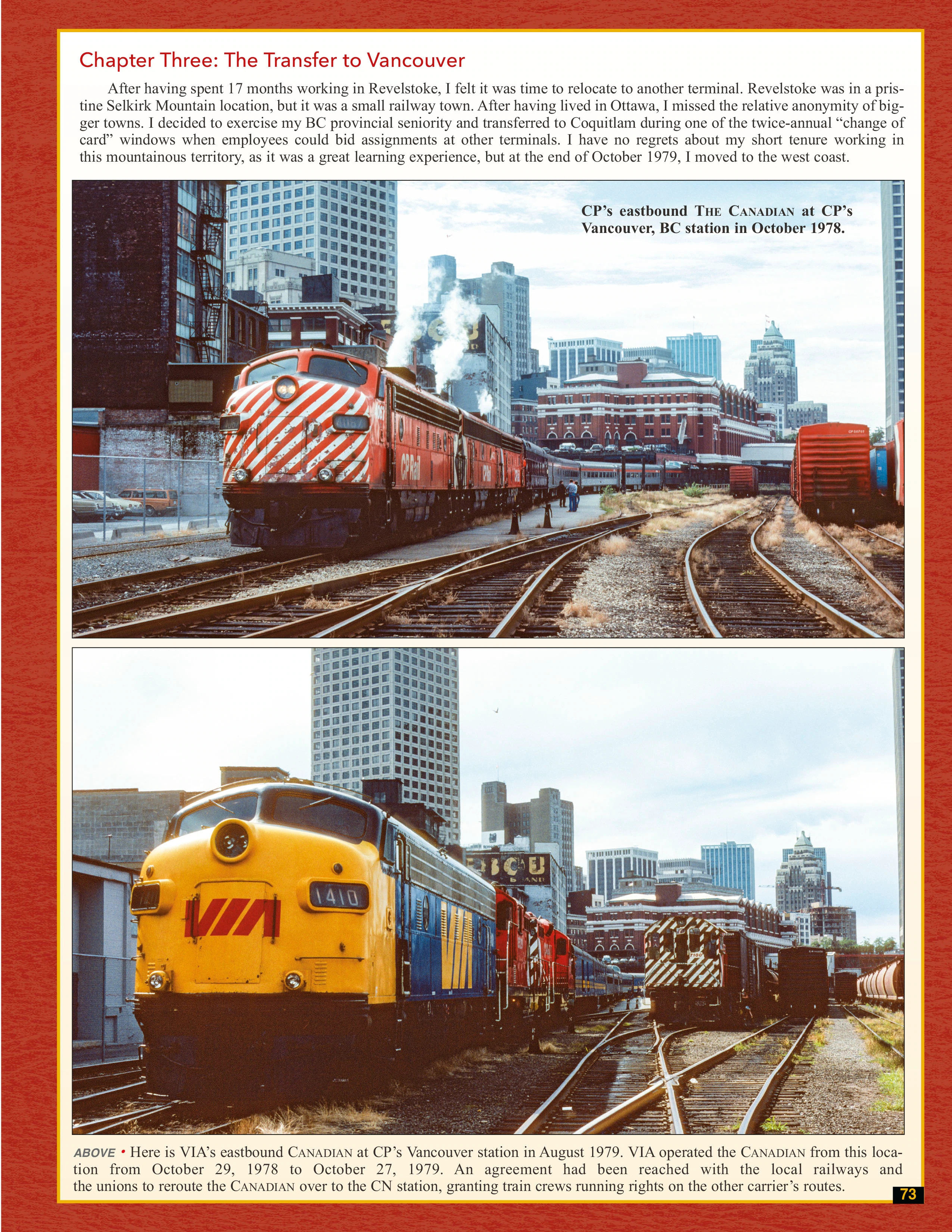 Morning Sun Books 1745 Canadian Pacific Trackside 1977-2012 with Conductor John Cowan