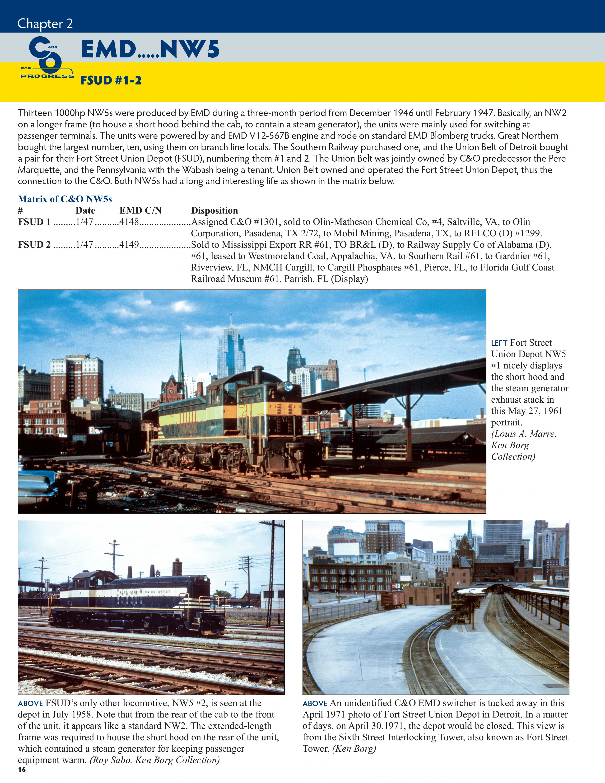 Morning Sun Books 1746 Chesapeake & Ohio Power In Color Volume 1: Switchers, Es, and Fs