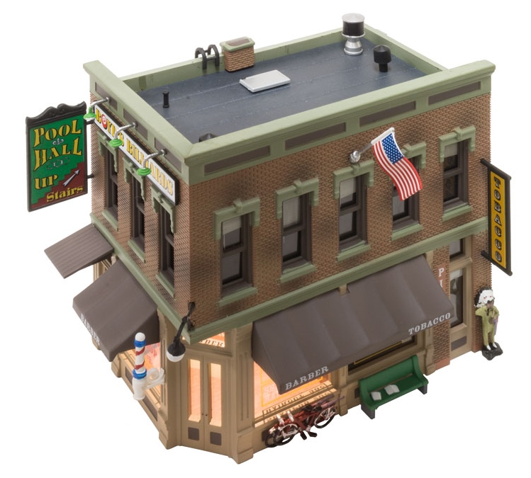 Woodland Scenics BR5024 HO Built Up Corner Emporium