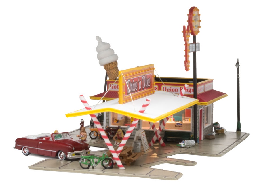 Woodland Scenics BR5029 HO Built Up Drive 'n Dine