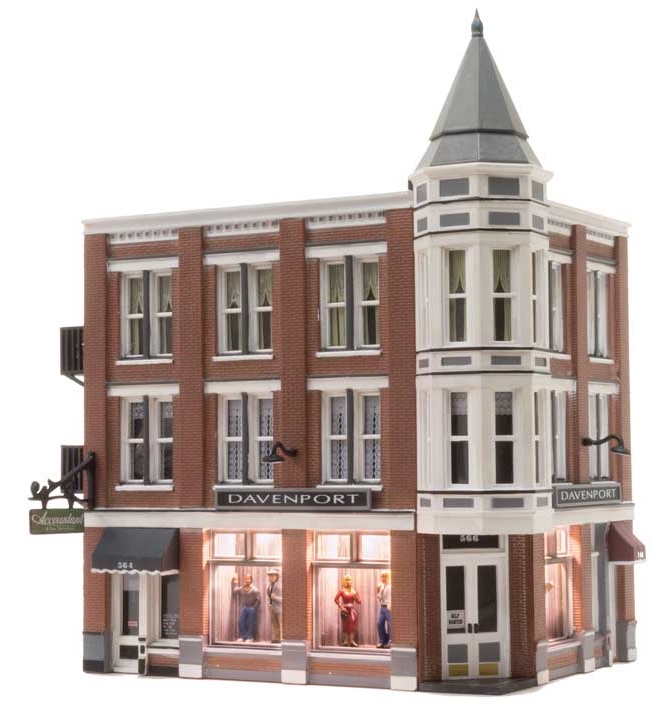 Woodland Scenics HO BR5039 Built Up Davenport Department Store