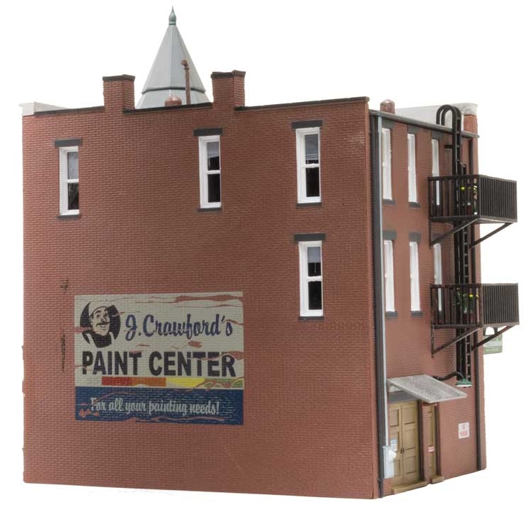 Woodland Scenics HO BR5039 Built Up Davenport Department Store