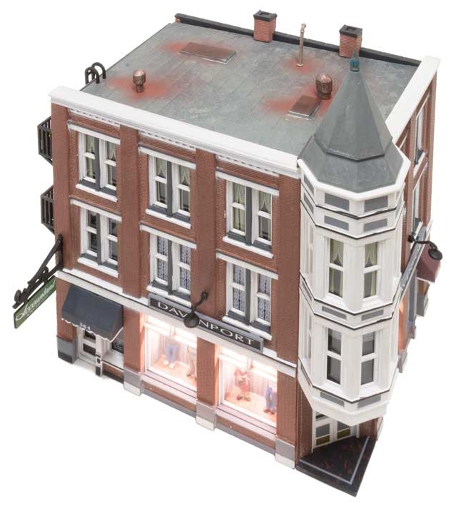 Woodland Scenics HO BR5039 Built Up Davenport Department Store