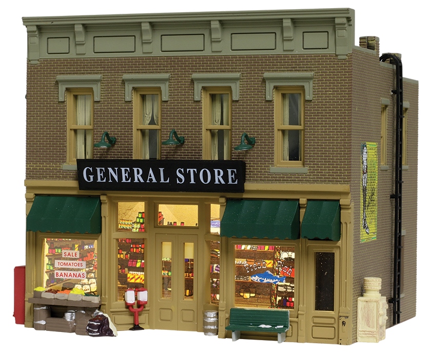 Woodland Scenics HO BR5021 Built Up Lubener's General Store