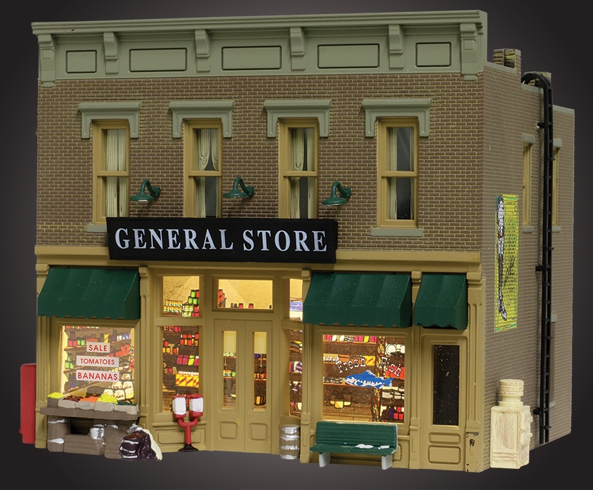 Woodland Scenics HO BR5021 Built Up Lubener's General Store