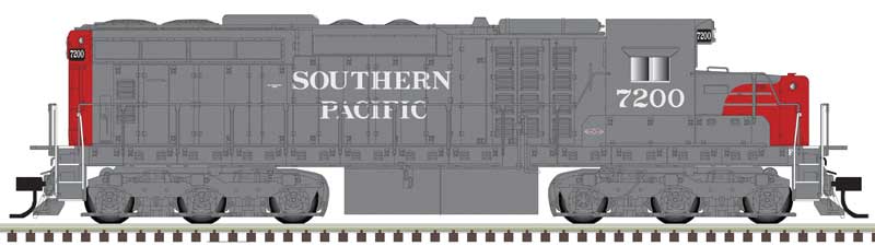 Atlas Master HO 10003746 Gold Series EMD SD-24 Low Nose DCC/ESU Loksound Southern Pacific 'Fantasy Scheme' SP #7202