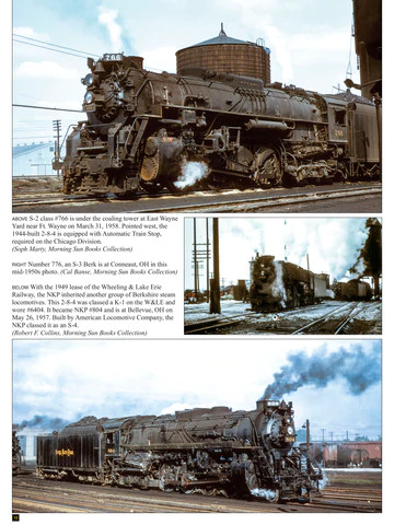 Morning Sun Books 1747 Nickel Plate Power In Color 1940-1964