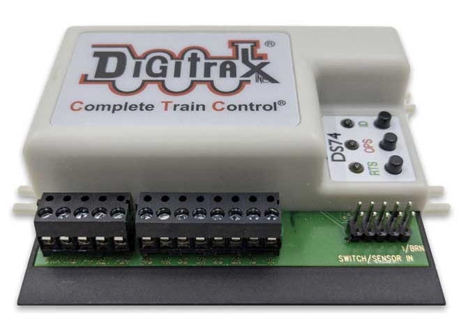 Digitrax DS74 Quad Switch Stationary Decoder