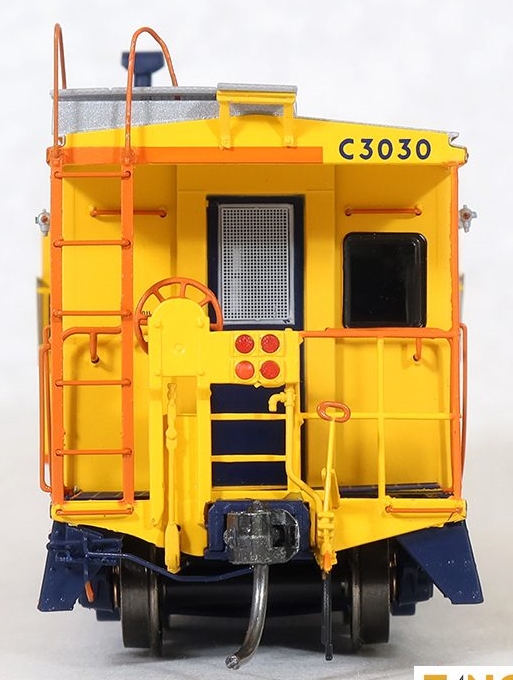 Tangent Scale Models HO 60029-02 International Car Company B&O Class I-18 Steel Bay Window Caboose Chessie System  '1973+ Repaint Version 2' B&O #C3029