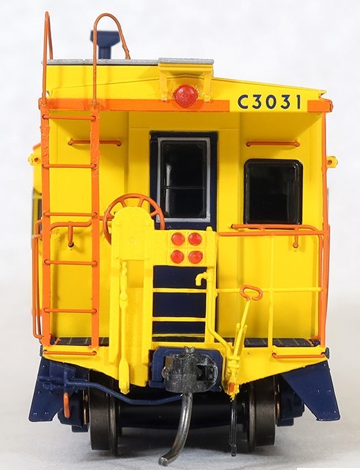 Tangent Scale Models HO 60026-02 International Car Company B&O Class I-18 Steel Bay Window Caboose Chessie System '1979+' B&O #C3039