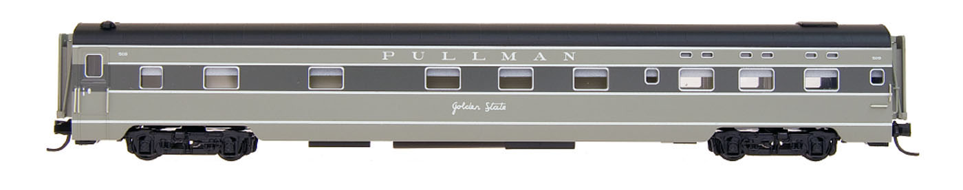 Intermountain N Centralia Car Shops CCS6563-02 Pullman Standard 6-6-4 Southern Pacific Golden State SP Car #509