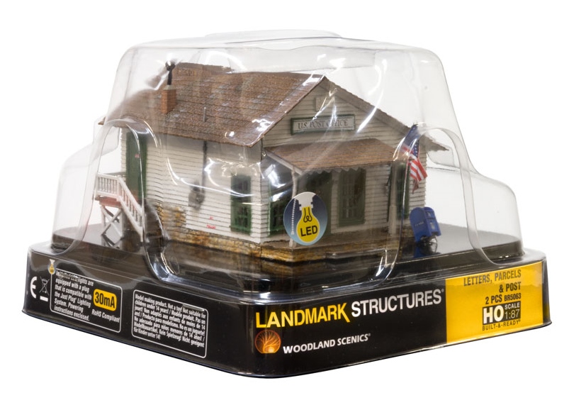 Woodland Scenics HO BR5063 Built Up Letters, Parcels & Post