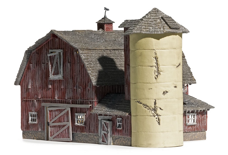 Woodland Scenics HO BR5038 Built Up Old Weathered Barn